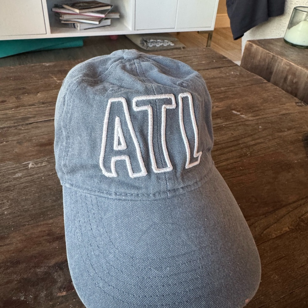 Blue Atl Baseball Cap - image 1